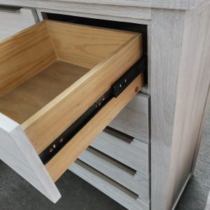 Mikah Modern Elegance Dressing Table with Mirror