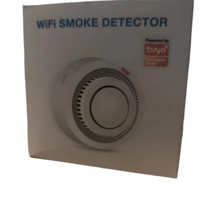WiFi Smart Smoke Detector – App-Controlled, Ultra-Low Power Photoelectric Smoke Alarm for Home Safety