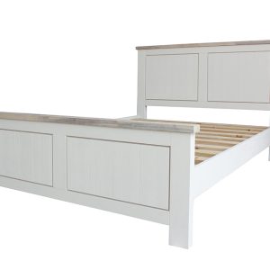 Salina White Acacia Wood Frame