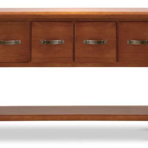 Amado Wooden Hall Table (4 Drawers)