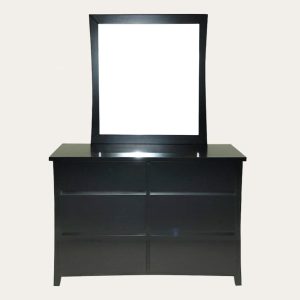 Perry Elegance 6 Drawer Dresser with Mirror